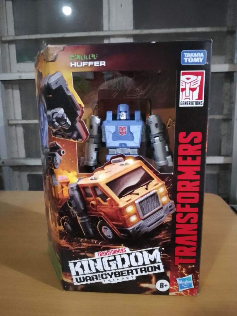 Transformers Kingdom Huffer, Hobbies & Toys, Toys & Games on Carousell