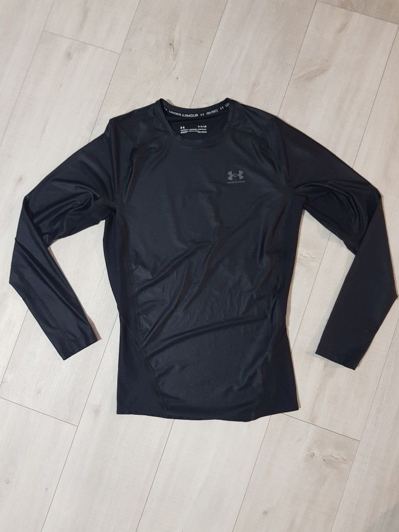 Under Armour Compression Dri Fit Long Sleeve Workout Shirt Men s Fashion Activewear on Carousell