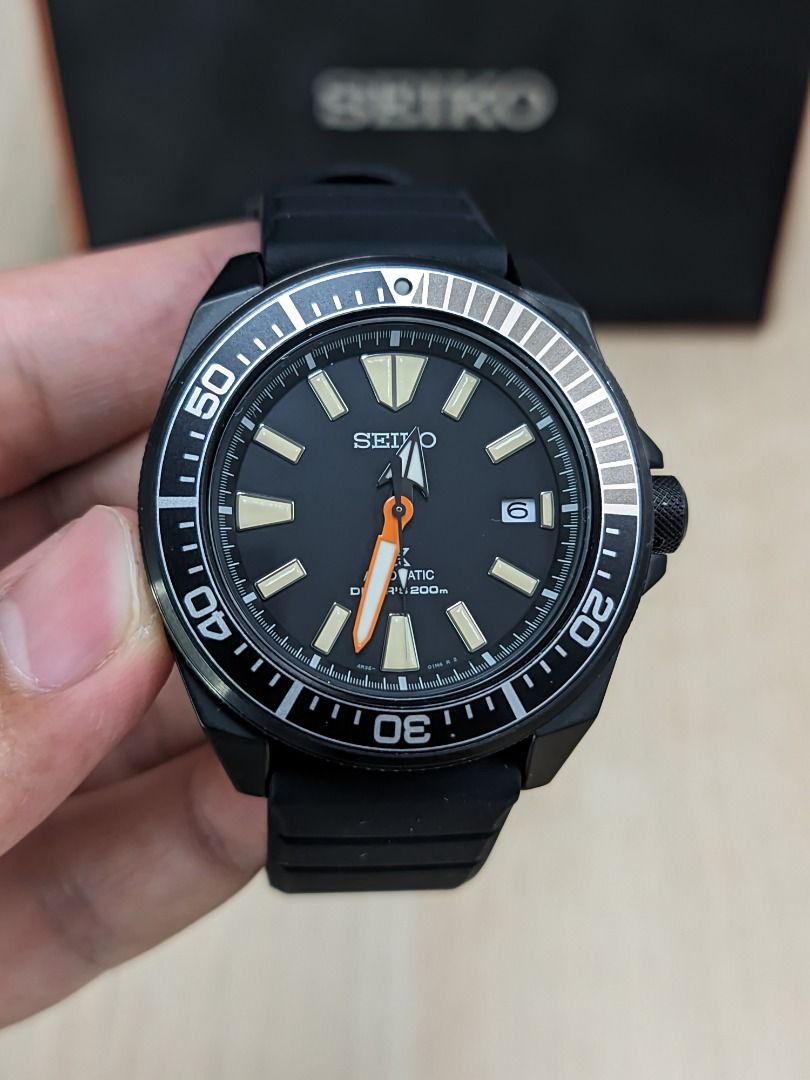 Used Seiko Prospex Black Samurai Limited Men s Fashion Watches Accessories Watches on Carousell