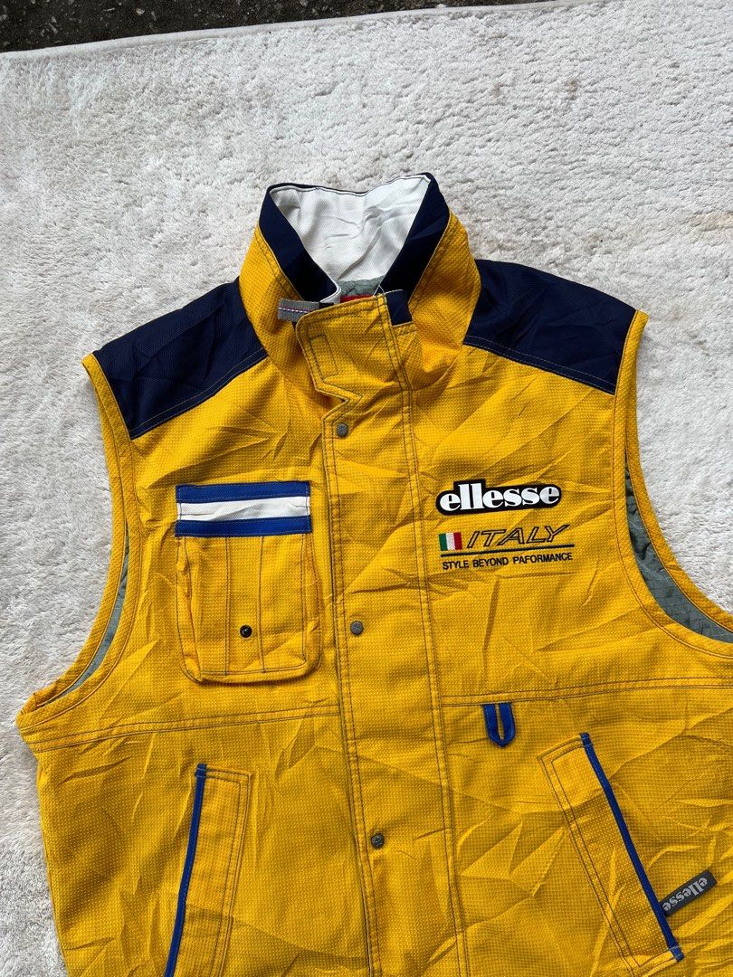 Vintage Ellesse Vest Sportwear italy Hobbies Toys Collectibles Memorabilia Vintage Collectibles on Carousell
