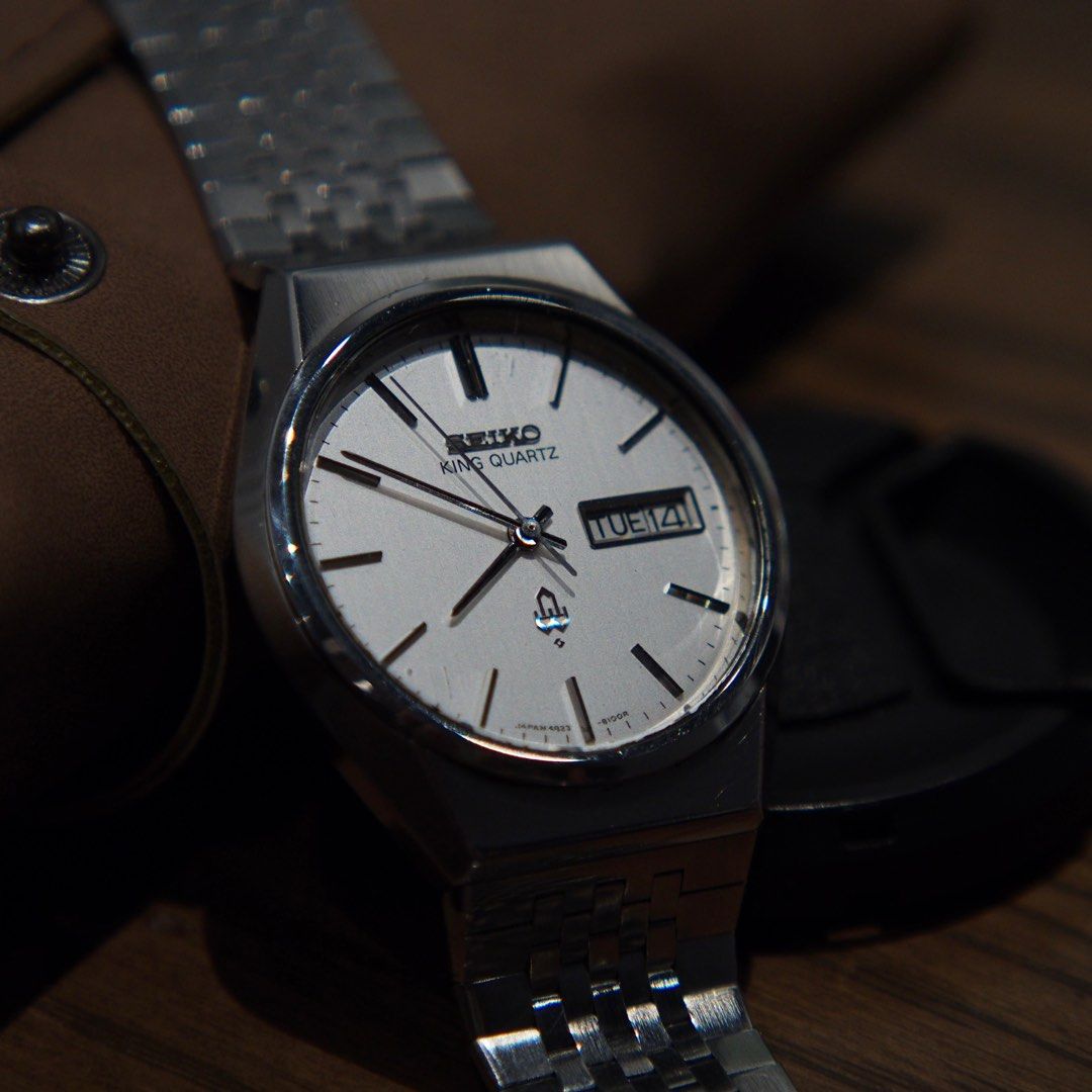 VINTAGE SEIKO KING QUARTZ WATCH 1979, Men's Fashion, Watches