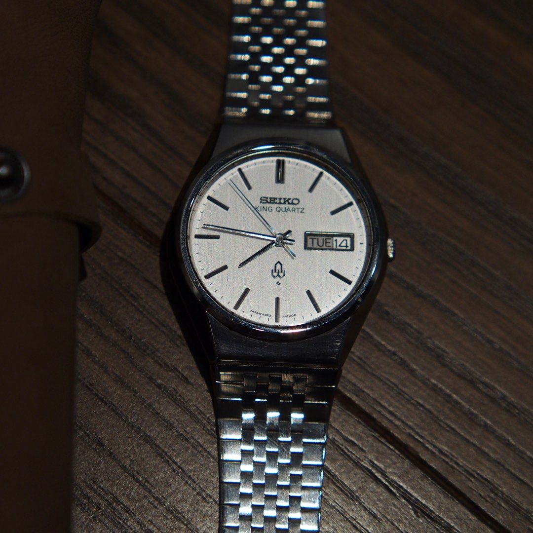 VINTAGE SEIKO KING QUARTZ WATCH 1979, Men's Fashion, Watches