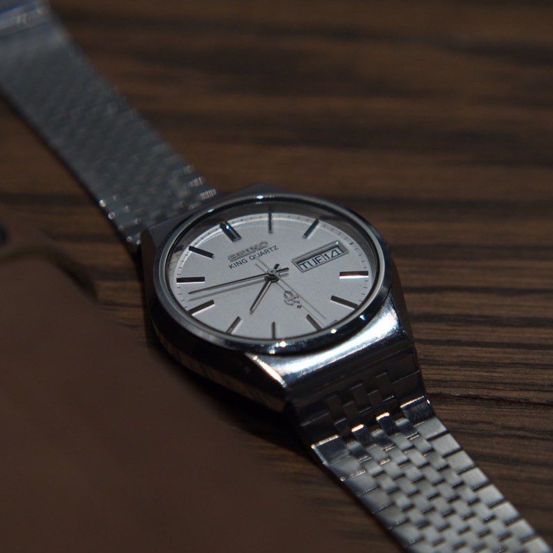 VINTAGE SEIKO KING QUARTZ WATCH 1979, Men's Fashion, Watches