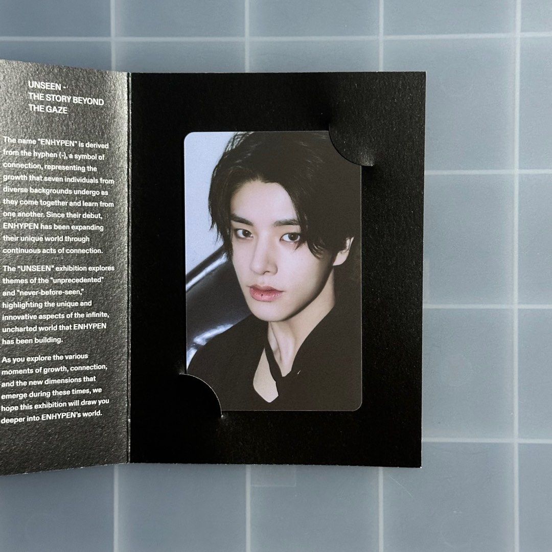 ENHYPEN HYBE INSIGHT UNSEEN 展示会ジェイマグネット お知らせ] <HYBE