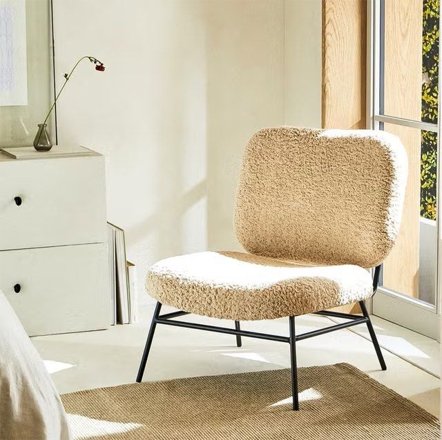 Shearling chair zara outlet