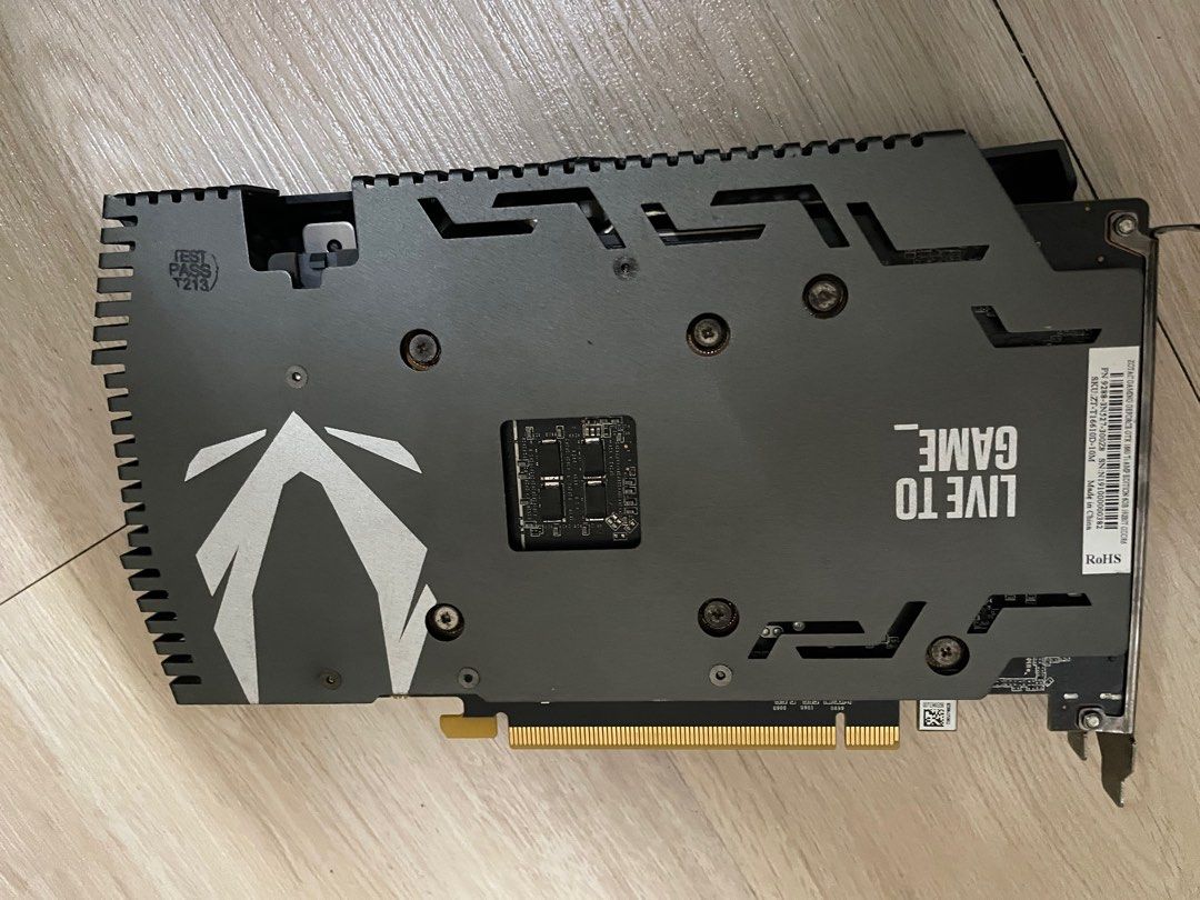 Zotac Gtx 1660 ti amp 6gb (faulty hdmi), Computers & Tech, Parts ...