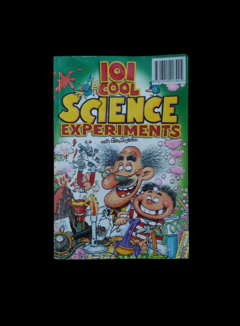 101 Cool Science Experiments by Singleton (Category: Textbooks) located in Dasmarinas. Submitted by curatedreadsbykat (Listing ID 1331240990, Image 1). Description: ✨ Secondhand ✨ This is a preloved copy so kindly manage your expectations. May have flaws like dents, tanning, foxing, writings, etc..
