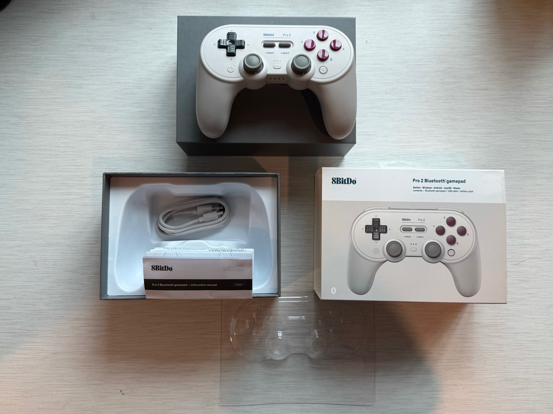 8BitDo Pro 2 Wireless Controller, Video Gaming, Gaming Accessories ...