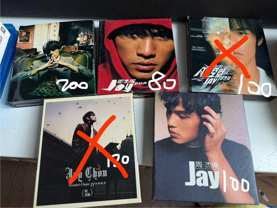 周杰倫 周杰伦 八度空間 Eight Dimensions CD+VCD 香港盤 周杰倫八度空間