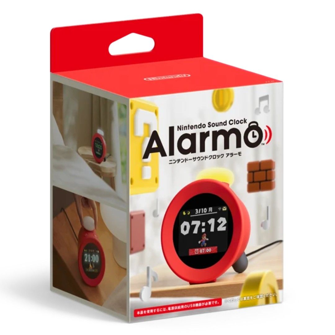 🇯🇵日本版Nintendo Sound Clock ALARMO 任天堂鬧鐘時鐘生日禮物週年禮物聖誕禮物情人節禮物Birthday gift  Christmas present, 電子遊戲, 遊戲機配件, 遊戲週邊商品- Carousell