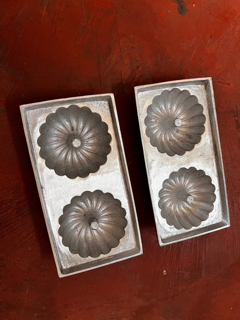 acuan kuih, acuan bahulu pusing, bahulu Pengantin kembar, bahulu Bunga ...
