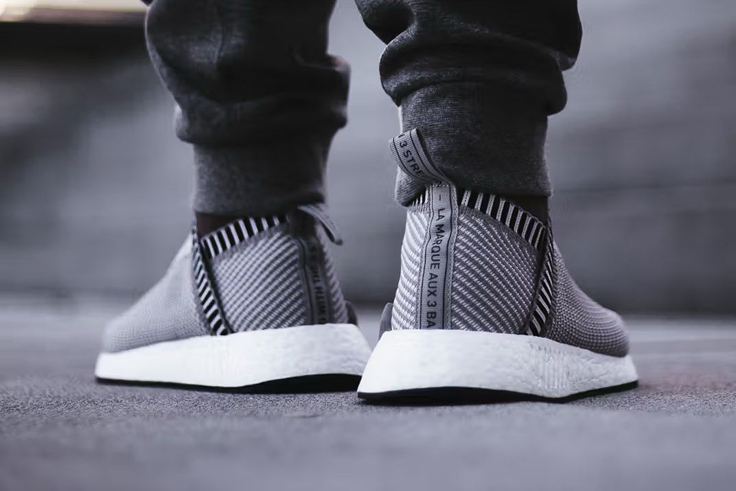 Adidas NMD CS2 PK Grey White Pink US10 Men s Fashion Footwear Sneakers on Carousell