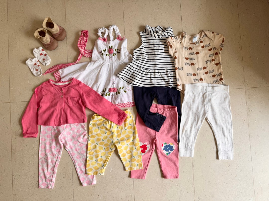 Baby Clothes shoes socks 11 pc bundle Babies Kids Babies Kids Fashion on Carousell