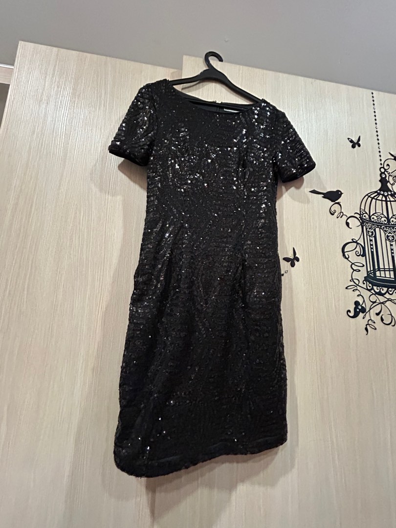 slim fit dress slacks Vero moda – Vmefa Ls Short Dress – campaign-outlet – Black