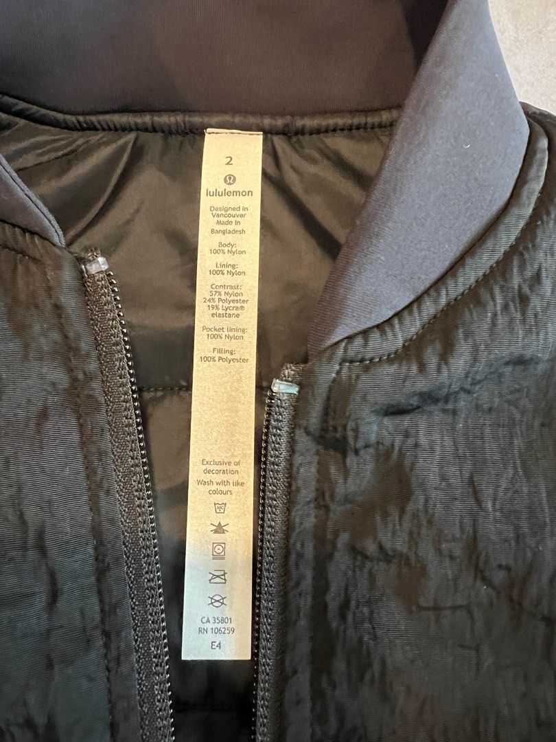 Brand new lululemon padded jacket