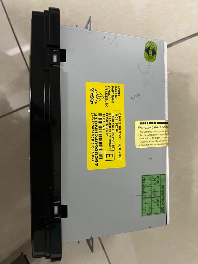 (Nego)Brand New Myvi 1.5X Original Radio Sept 2024 ( Free casing