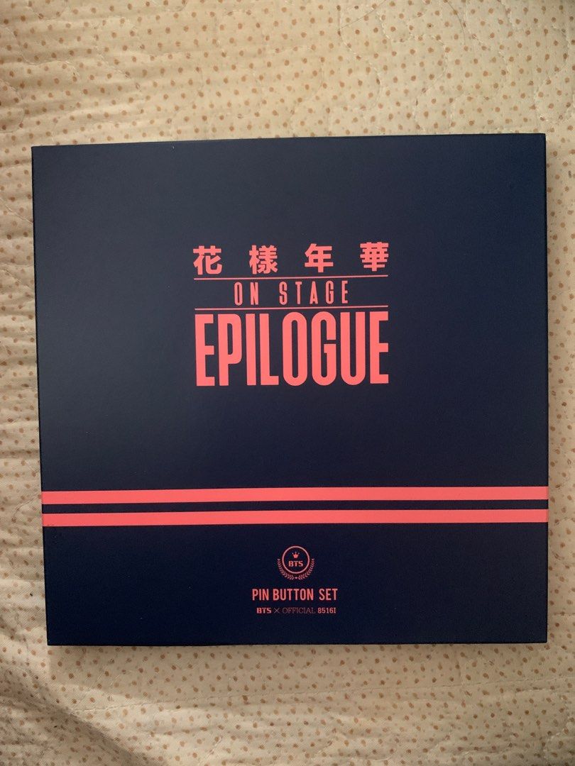 K-POP・アジア BTS EPILOGUE PIN BUTTON SET BTS EPILOGUE PIN BUTTON SET