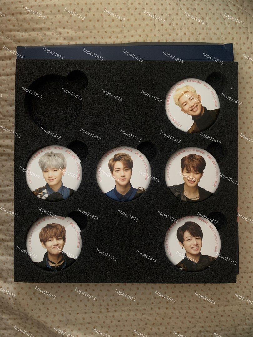 BTS EPILOGUE PIN BUTTON SET 【公式通販】