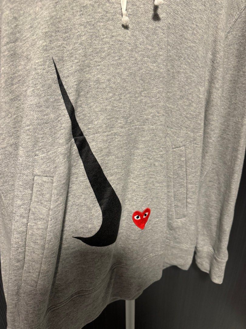 cdg play x nike hoodie