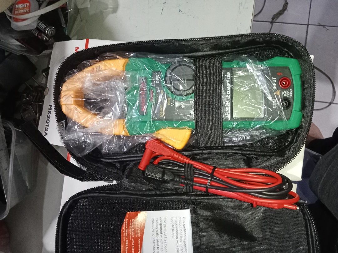 Clamp Meter Mastech (Category: Construction Tools & Equipment) located in Manila. Submitted by ecalnerjef66032 (Listing ID 1331279361, Image 2). Description: Clamp meter mastech with Special freebies Company: Jammybox Bbc Geoinstrument address: Z square mall Del Monte Quezon city Lower Ground contact #: 09304994255/09164789290 looking: Jeff Ecalner cod/pick up.