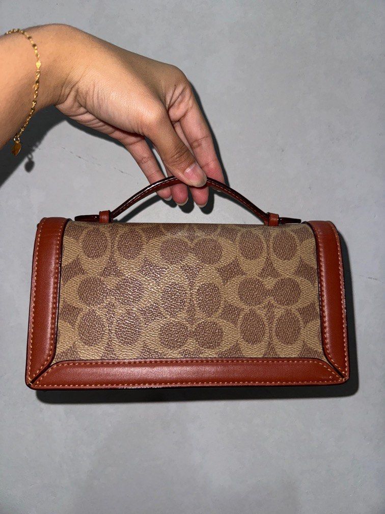 Colorblock Riley In Signature Canvas Coach Women's Colorblock