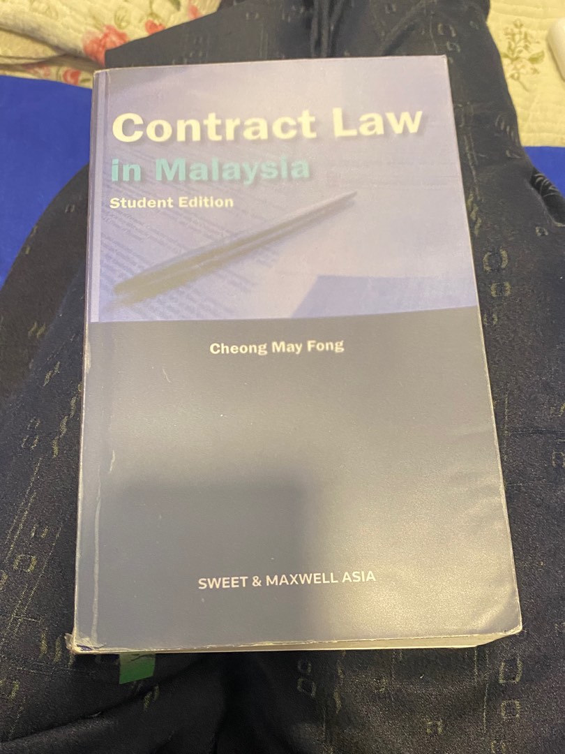 Contract Law In Malaysia Textbook Hobbies Toys Books Magazines