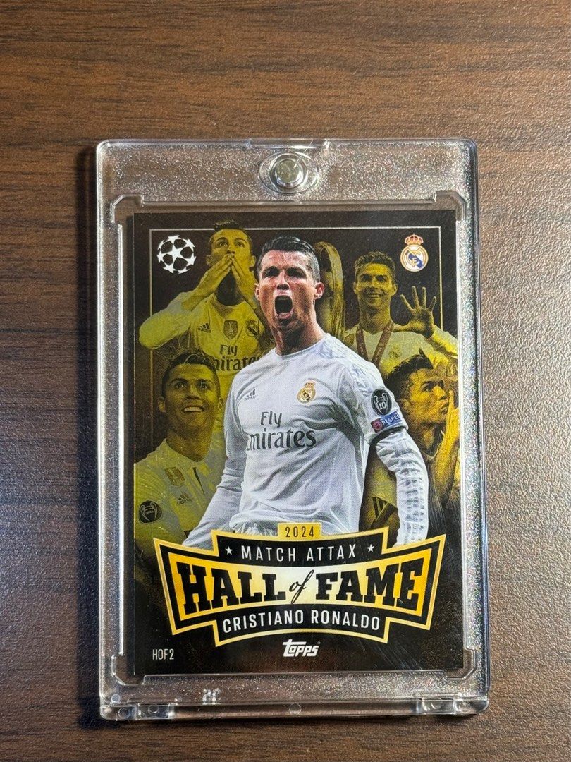 Cristiano Ronaldo 2024 HALL OF FAME, Hobbies & Toys, Toys & Games on