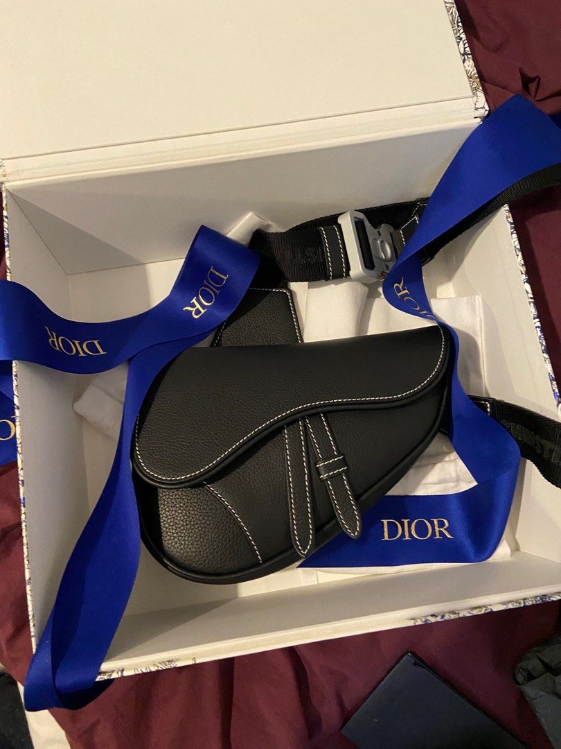 Dior Men Saddle Bag, 名牌, 手袋及銀包 Carousell