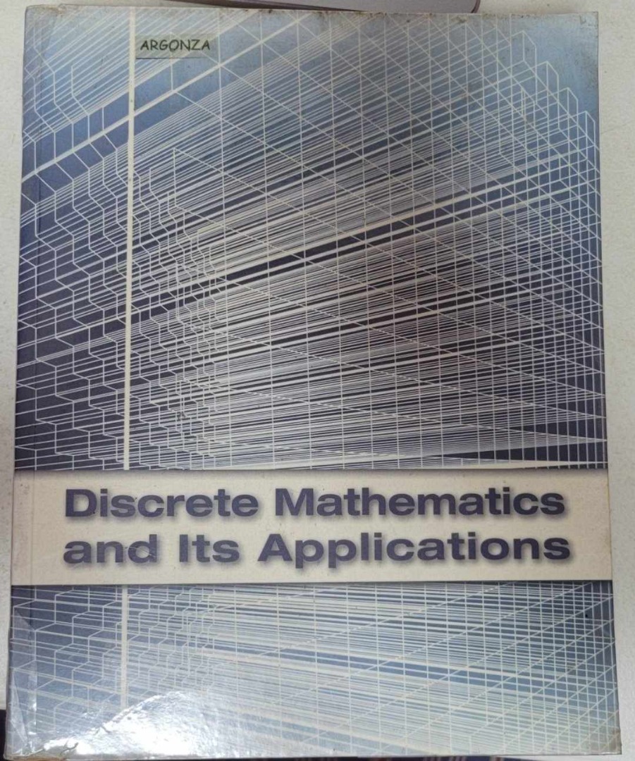 Discrete Math and Its Applications (McGraw Hill), Hobbies & Toys, Books ...