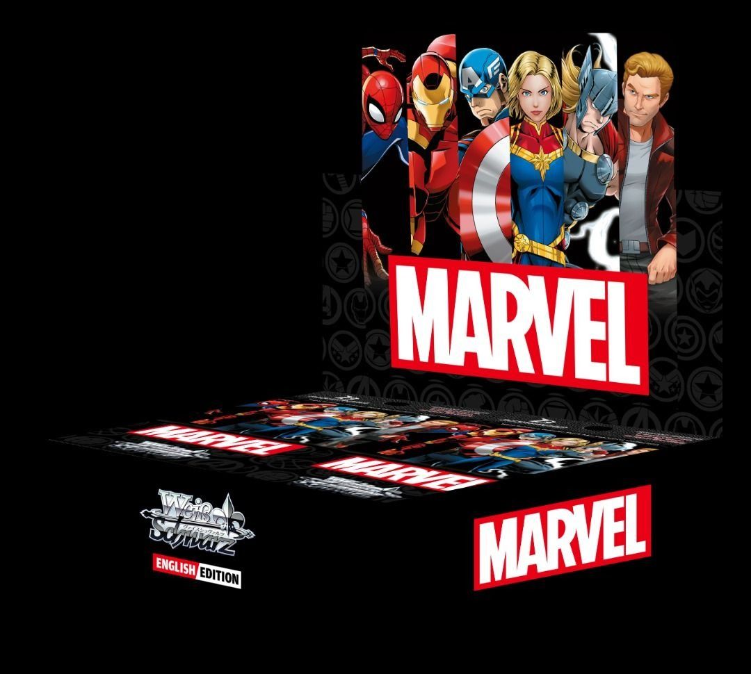 English Weiss Schwarz MARVEL AVENGERS BOOSTER BOX / TRIAL DECK, Hobbies &  Toys, Toys & Games on Carousell