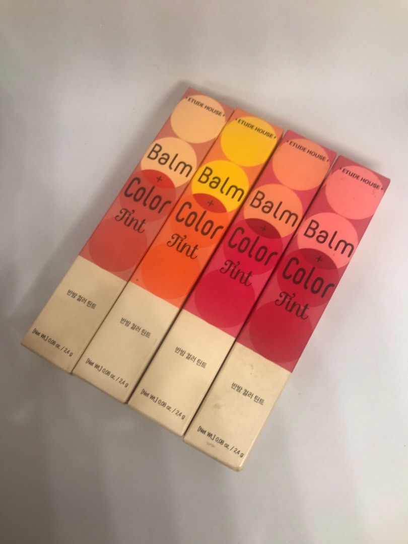 Etude House Balm + Color Tint (Category: Makeup) located in Quezon City. Submitted by currency27 (Listing ID 1331375392, Image 1). Description: 240 each Shades available 1 2 3 4 Authentic Store bought Brandnew/unused With box Issue: I don’t remember when I bought it hence selling low RFS: raising funds, not into collecting make up anymore Pick up/checking of item is allowed in Xavierville in Quezon City. No other meet up place. No free shipping, 