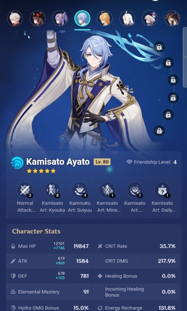 (FOR SALE)KAZUHA, HUTAO, C2 KEQING, AYATO, SHENHE, QIQI, CYNO, DILUC