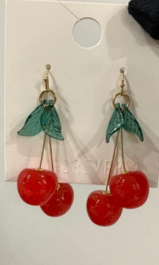 Forever21 authentic Cherry earrings