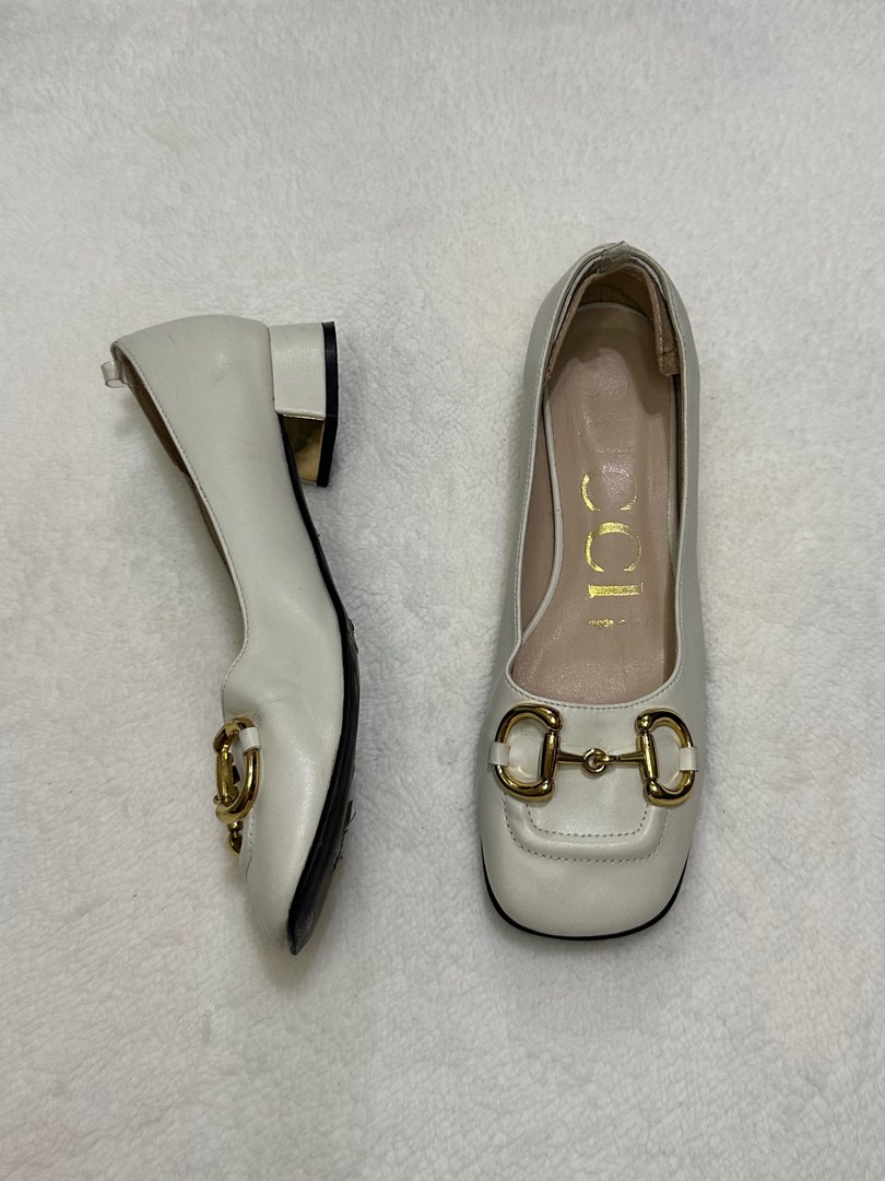 Gucci Horsebit Mid Heel Pumps