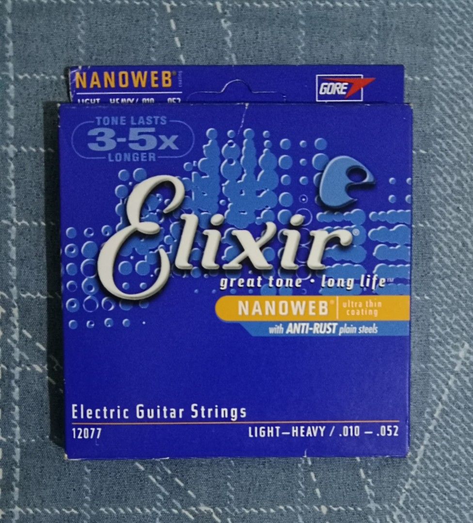 Guitar Strings - Original Elixir (USA) (Category: Musical Instruments) located in Silang. Submitted by diamonddar34178 (Listing ID 1331363726, Image 1). Description: Brand New Old Stock.