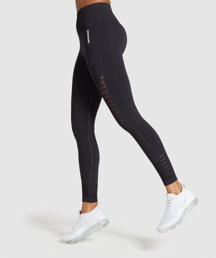 Gymshark Energy Seamless Leggings Women s Fashion Activewear on Carousell