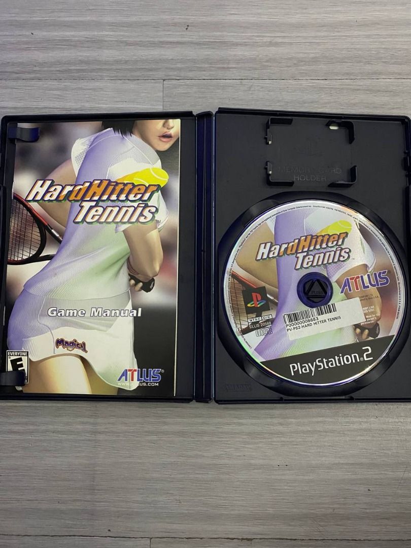 HardHitter Tennis (Sony PlayStation 2, 2002), Video Gaming, Video Games