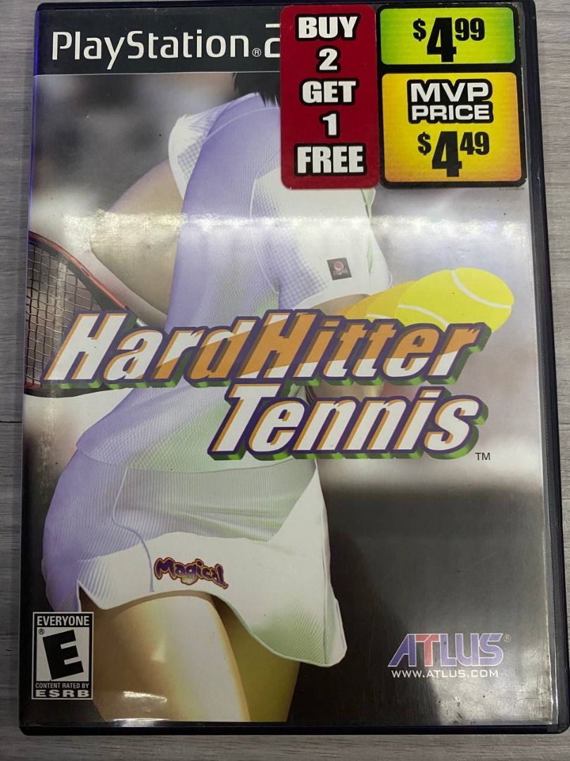 HardHitter Tennis (Sony PlayStation 2, 2002), Video Gaming, Video Games