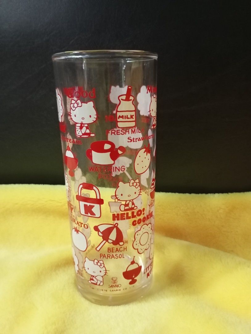 Hello kitty Drinking glass (Category: Other Kitchenware & Tableware) located in Manila. Submitted by ysabel1102 (Listing ID 1331357231, Image 1). Description: Hello kitty tall / slim clear drinking glass, from Japan surplus manage ur expectation and buy at ur own risk.