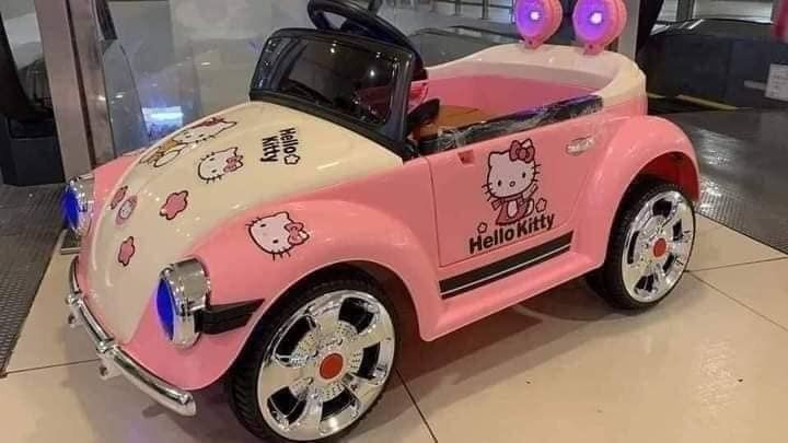 Hello Kitty Ride on Car for Kids 5169 Hobbies Toys Toys Games on Carousell