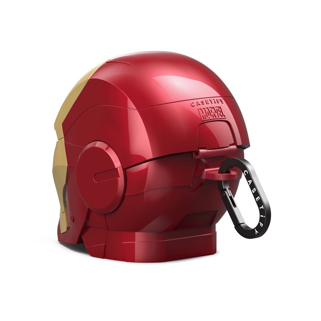 Iron Man Helmet Collectible Earbuds Case with Stand - AirPods Pro
