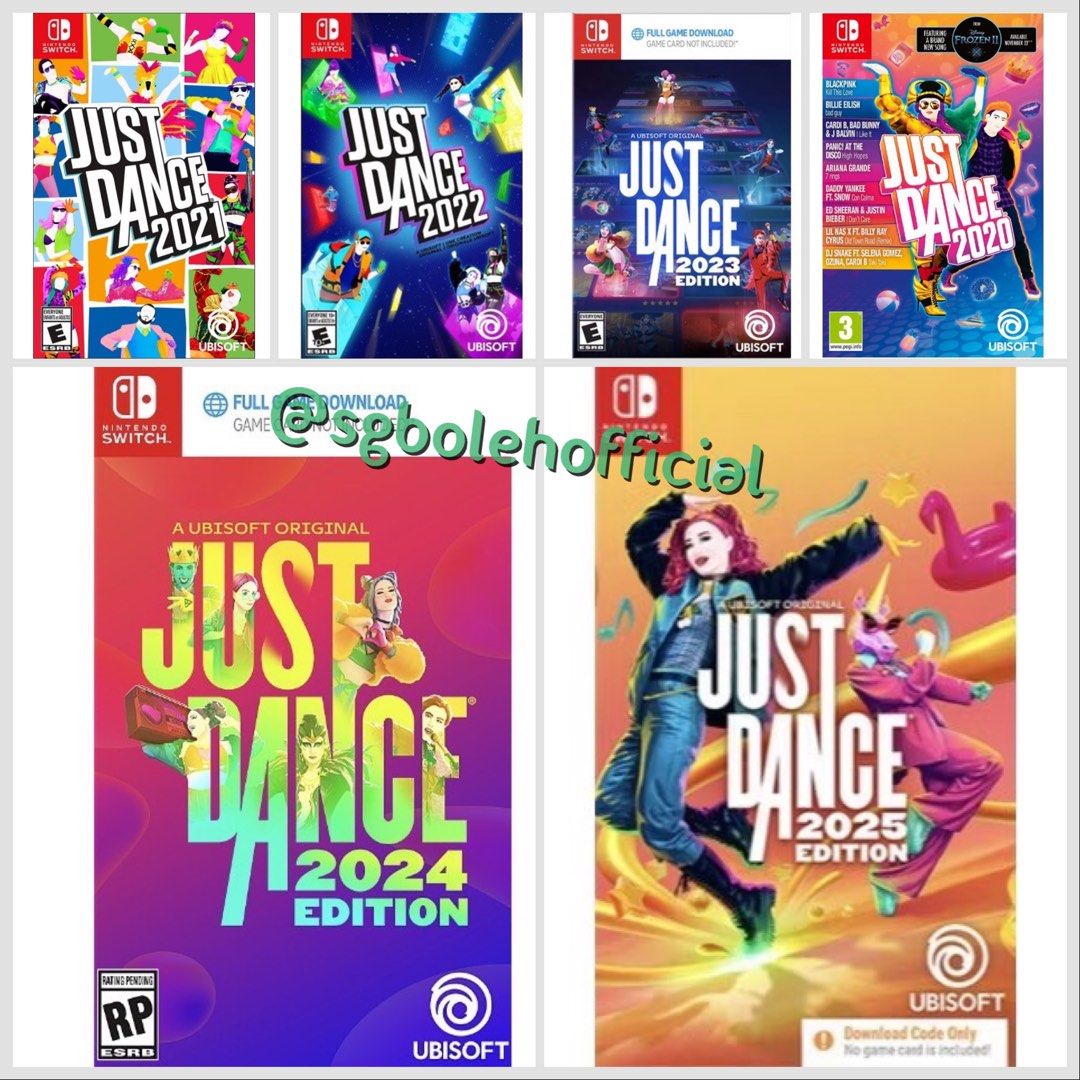 Wii Asda Just Dance 2020 Nintendo Just Popular Dance 2020 Switch