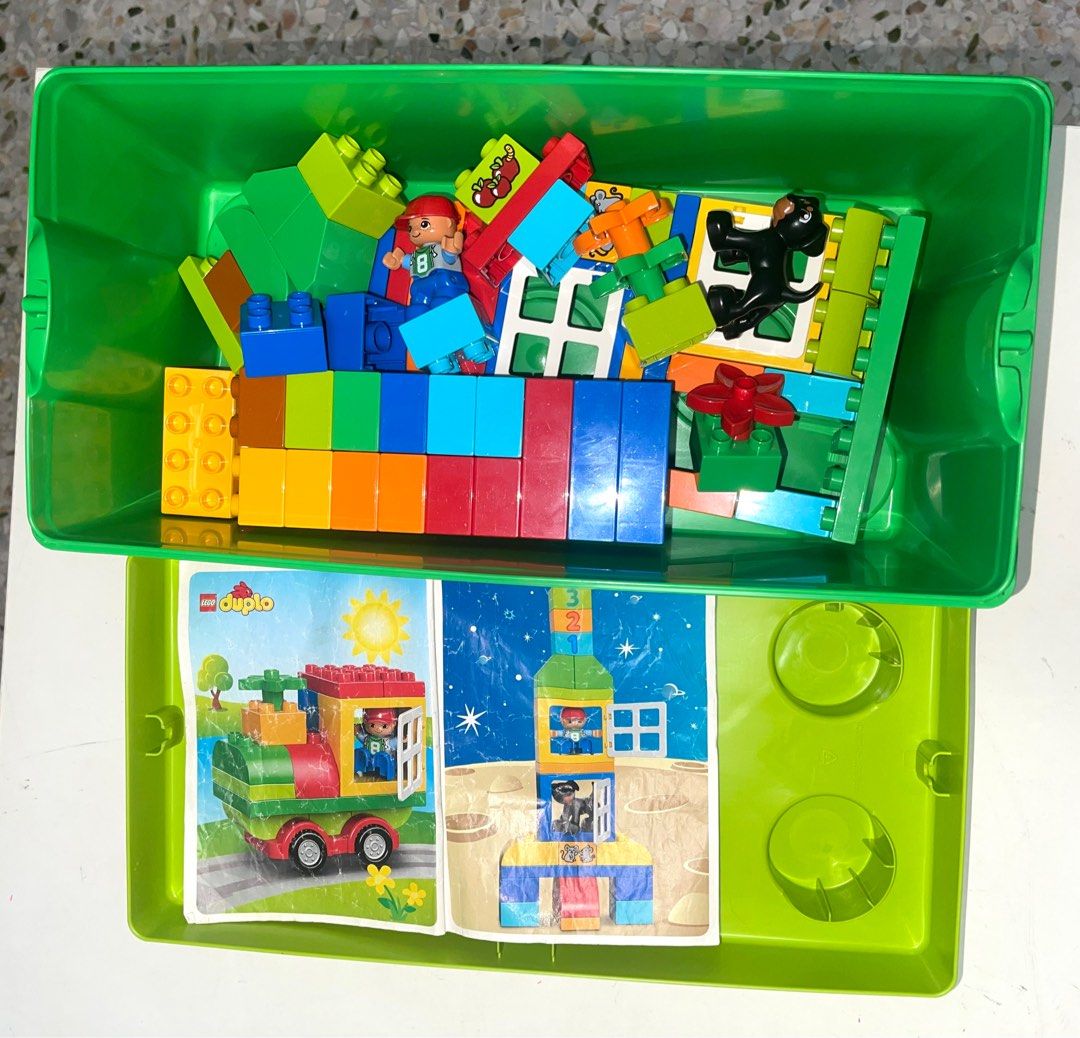 LEGO DUPLO All in One Box of Fun Building Kit 10572 Set 65 Pieces Hobbies Toys Toys Games on Carousell