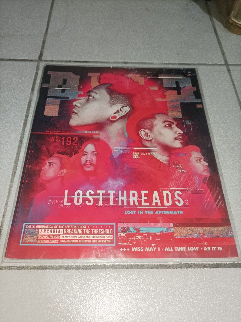 LOSTTHREADS PULP MAGAZINE (Category: Storybooks) located in Quezon City. Submitted by collectandselect (Listing ID 1331359658, Image 1). Description: ⚠️FIRM PRICE. Lowballing Offers will be Ignored! ⚠️These are OLD PRE-LOVED BOOKS! So Please Manage your Expectations! ⚠️Expect Creases Due to Age and Storage! ⚠️1st to PAY Gets the Item(s)! ⚠️WHAT YOU SEE, IS WHAT YOU GET! LOSTTHREADS PULP MAGAZINE Hm?👉100pesos.