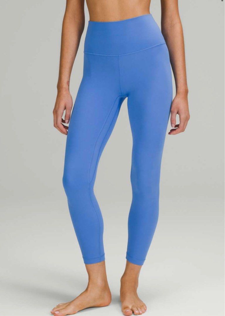 Lululemon 10 Align High Rise Ribbed Pant 25 in Wild Indigo Women s Fashion Activewear on Carousell