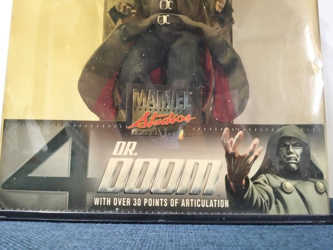 Marvel Studios Dr. Doom Unmasked 12" Collector's Edition (Category: Figurines & Statues) located in Baguio. Submitted by bitsbaguio (Listing ID 1331377890, Image 3). Description: 2005 Toy Biz Marvel Studios Dr. Doom (Rare Variant) Unmasked 12" Collector's Edition With Over 30 Points Of Articulation **Just displayed**.