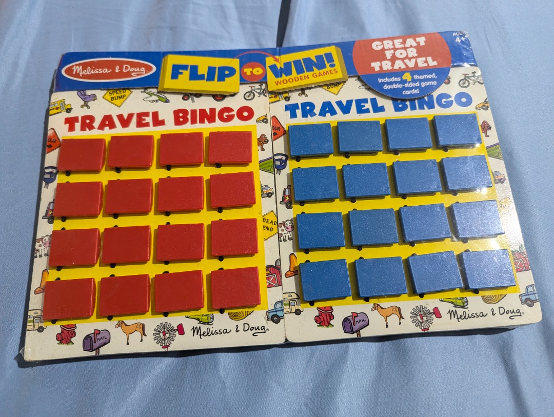 Melissa and doug travel bingo outlet
