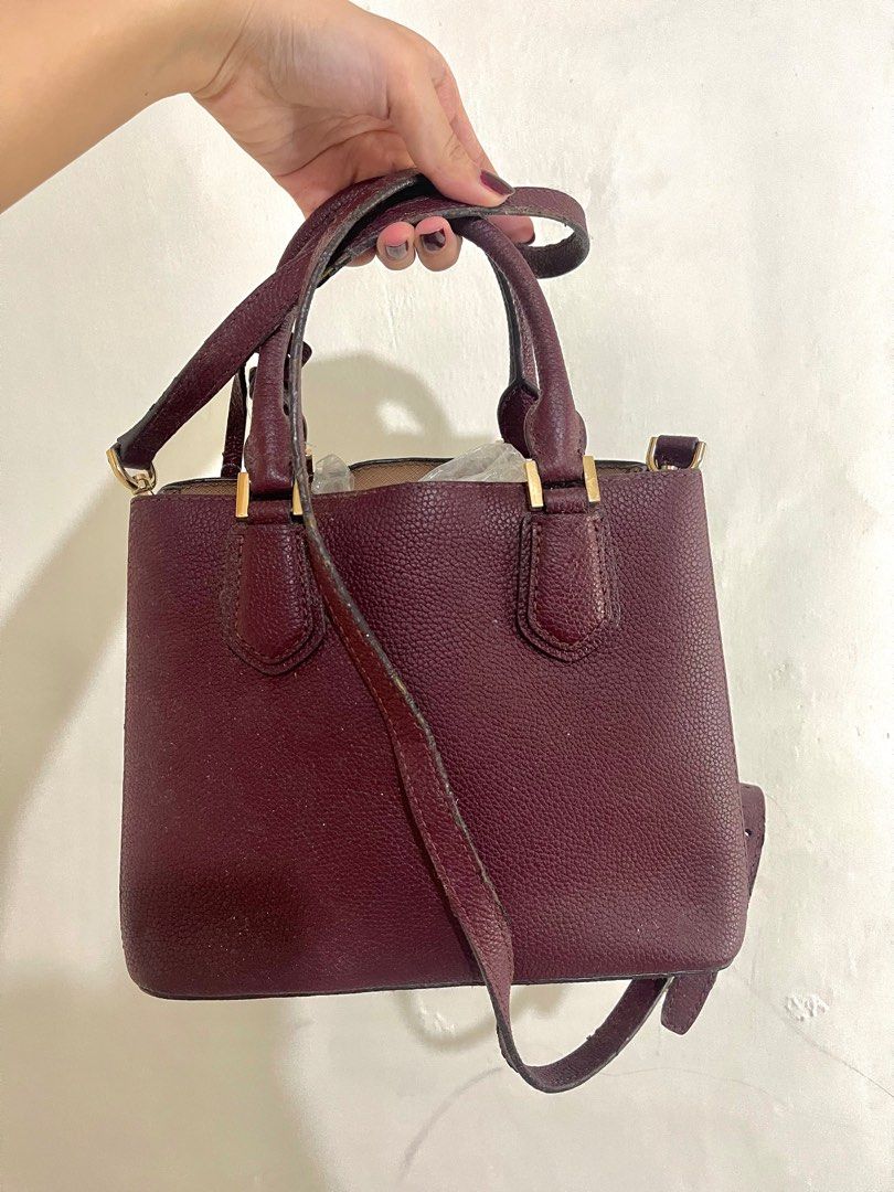 Michael kors adele merlot top