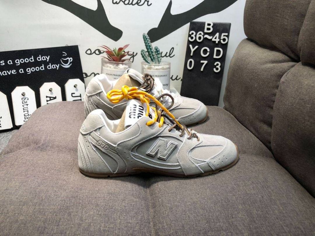 Miu Miu x NB New Balance 530 SL Height increasing basketball shoes sneakers Carousell