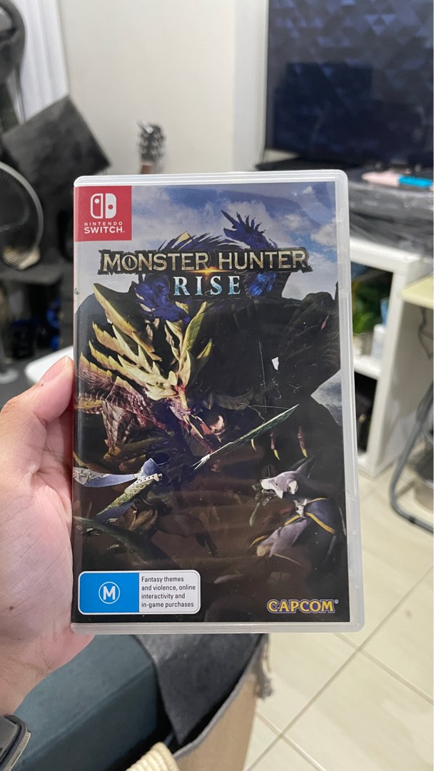 Monster Hunter Rise Switch, Video Gaming, Video Games, Nintendo on